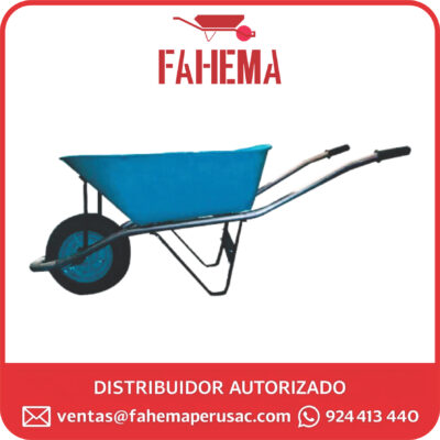 Carretilla Soldada Color Azul